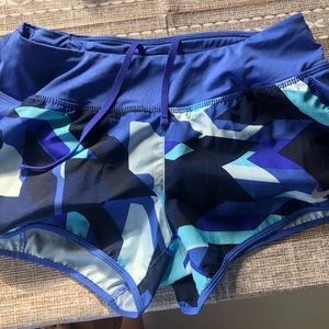 Nike Dri Fit women’s running shorts.